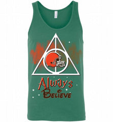 Cleveland Browns Always Believe Harry Potter Tank - zezetee