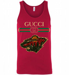 Gucci Minnesota Wild Logo Tank - zezetee