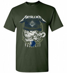 Metallica Skull Tampa Bay Rays Logo Shirt - zezetee