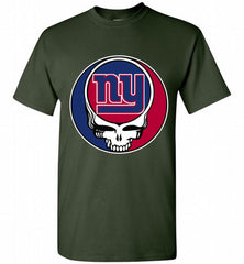 New York Giants Grateful Dead Logo Band Shirt - zezetee
