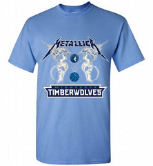 Metallica MinnesotaTimberwolves Logo Shirt - zezetee