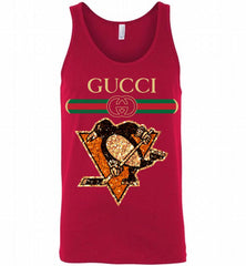 Gucci Pittsburgh Penguins Logo Tank - zezetee
