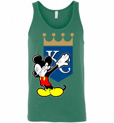 Disney Mickey Mouse Dabbing Kansas City Royals Tank - zezetee