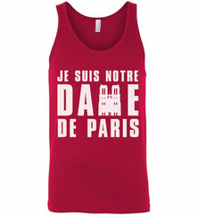 I am Notre Dame of Paris Tank - zezetee