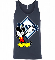 Disney Mickey Mouse Dabbing Tampa Bay Rays Tank - zezetee