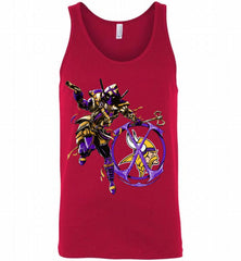 Deadpool Assassin Minnesota Vikings Fan Tank - zezetee