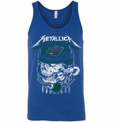 Metallica Skull Snake Minnesota Wild Tank - zezetee