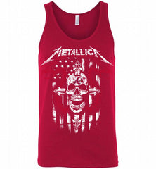 Metallica Atlanta Braves Logo Tank - zezetee