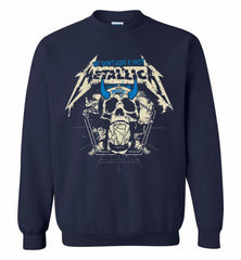 Metallica We Don't Give A Shit Orlando Magic Crewneck Sweatshirt - zezetee