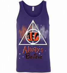 Cincinnati Bengals  Always Believe Harry Potter Tank - zezetee