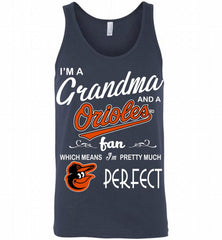 I'M A Grandma And A Baltimore Orioles Fans Gift Tank - zezetee