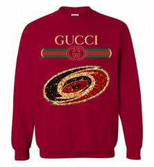 Gucci Carolina Hurricanes Logo Crewneck Sweatshirt - zezetee