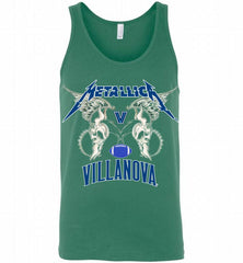 Metallica Villanova Wildcats Logo Tank - zezetee