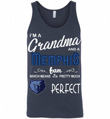 I'M A Grandma And A Memphis Grizzlies Fans Perfect Tank - zezetee