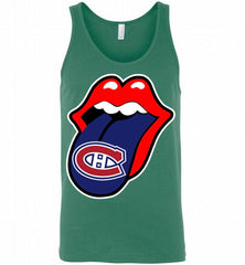 Montreal Canadiens  x The Rolling Stones Logo Tank - zezetee