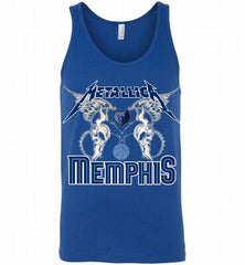 Metallica Memphis Grizzlies Logo Tank - zezetee