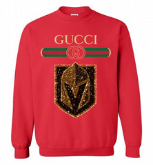 Gucci Vegas Golden Knights Logo Crewneck Sweatshirt - zezetee