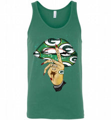 NFL Green Bay Packers Lip Shut The Fuck Up Tank - zezetee