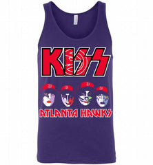 Kiss Atlanta Hawks Logo Tank - zezetee
