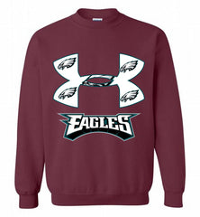 Under Armour Philadelphia Eagles Crewneck Sweatshirt - zezetee