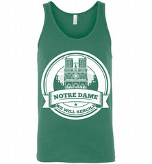 Notre Dame We Will Rebuilt - Notre Dame Fire Tank - zezetee