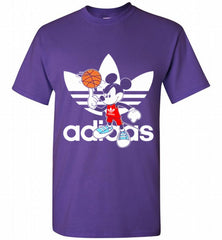 ADIDAS BASKETBALL MICKEY MOUSE DISNEY SPORTS Shirt - zezetee