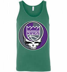 Sacramento Kings Grateful Dead Logo Band Tank - zezetee