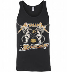 Metallica Anaheim Ducks Logo Tank