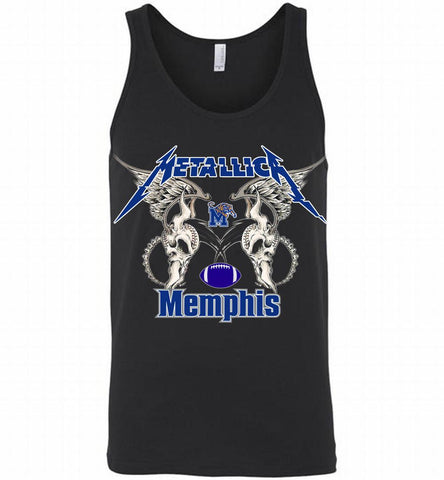 Metallica Memphis Tigers Logo Tank - zezetee
