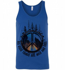 ALL GOOD THING ARE WILD AND FREE Tank - zezetee