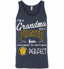 I'M A Grandma And A Pittsburgh Pirates Fans Gift Tank - zezetee