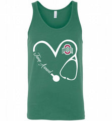 LOVE NURSE TRUMP AROUND OHIO STATE BUCKEYES GIFT Tank - zezetee