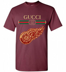 Gucci Detroit Red Wings Logo Shirt - zezetee