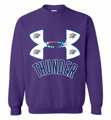 Under Armour Oklahoma City Thunder Crewneck Sweatshirt - zezetee