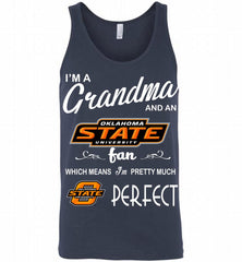 I'M A Grandma And A Oklahoma State Cowboys Fan Tank - zezetee