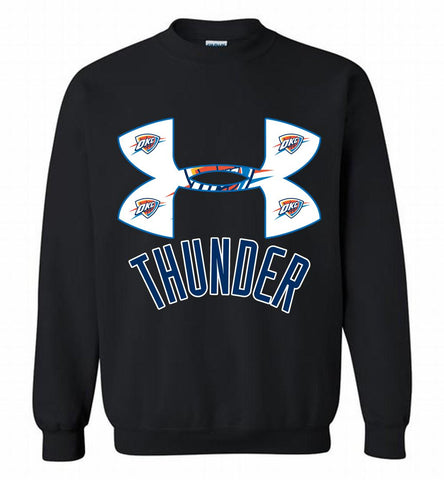 Under Armour Oklahoma City Thunder Crewneck Sweatshirt - zezetee