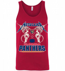 Metallica Florida Panthers Logo Tank - zezetee