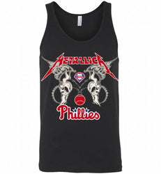 Metallica Philadelphia Phillies Logo Tank