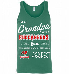 I'M A Grandpa And A Tampa Bay Buccaneers Pretty Much Perfect Tank - zezetee