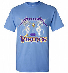 Metallica Minnesota Vikings Logo Shirt - zezetee