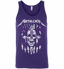Metallica Snake Skull Sacramento Kings Logo Tank - zezetee