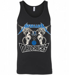 Metallica Dallas Mavericks Logo Tank