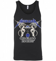 Metallica Colorado Rockies Logo Tank