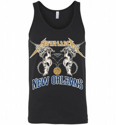 Metallica New Orleans Pelicans Logo Tank