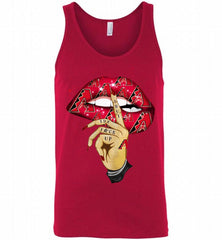 MLB Arizona Lip Shut The Fuck Up Tank - zezetee