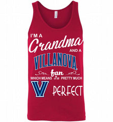 I'M A Grandma And A Villanova Wildcats Fan Tank - zezetee