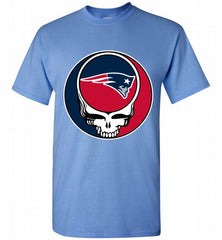 New England Patriots Grateful Dead Logo Band Shirt - zezetee