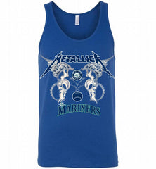 Metallica Seattle Mariners Logo Tank - zezetee