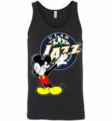 Disney Mickey Mouse Dabbing Utah Jazz Tank
