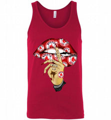 MLB Boston Red Sox Lip Shut The Fuck Up Tank - zezetee